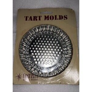 Vintage New In Box Tart Molds Set Of Four 4.5 Inches